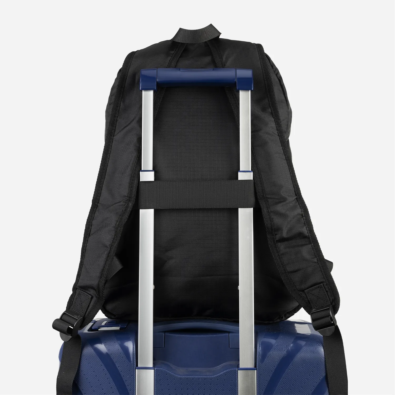 The Packable Backpack- Royal Black