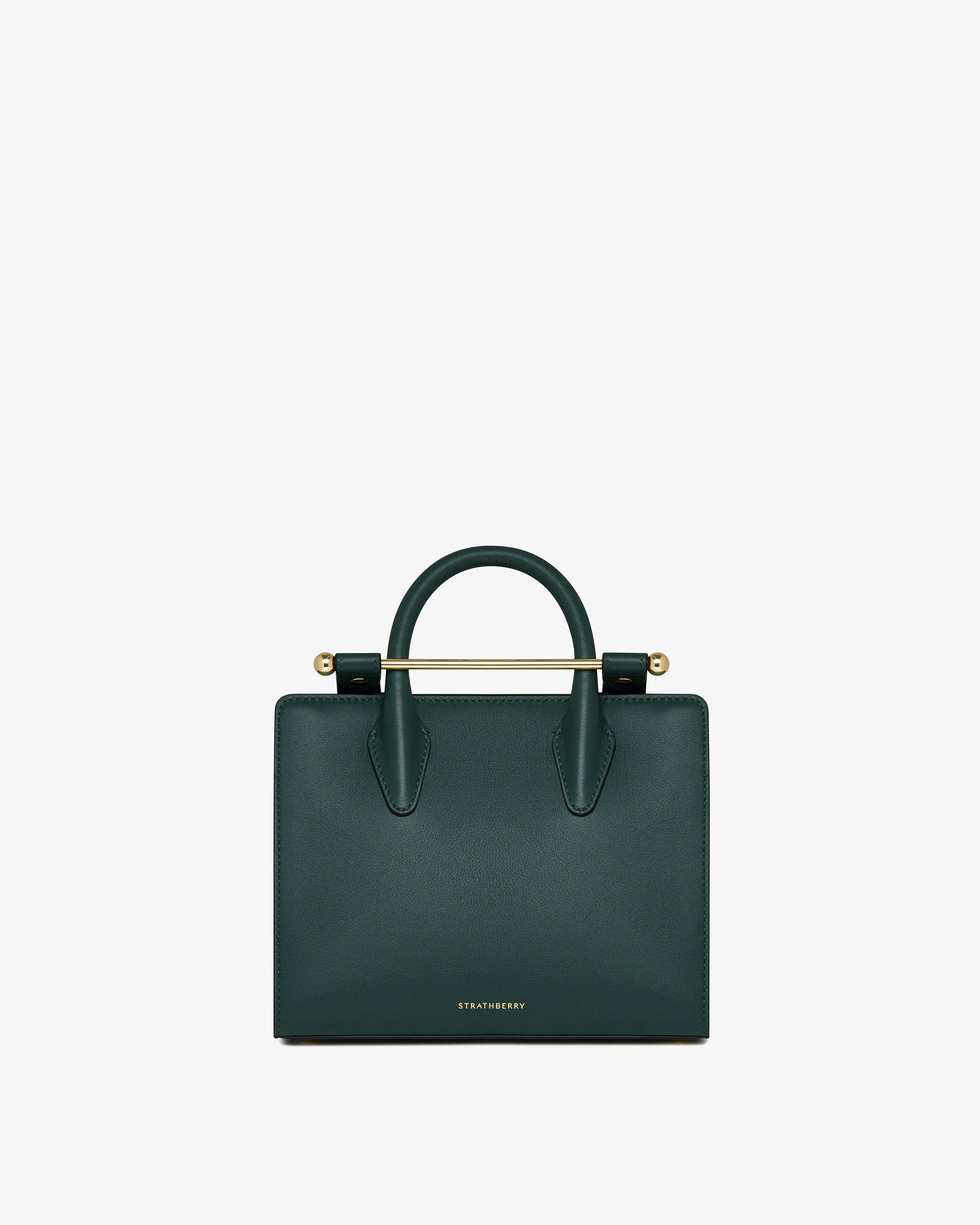 The Strathberry Mini Tote - Bottle Green