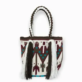 Tribal ENDLESS SUMMER Tote Bags | Long Tassels Beach Tote