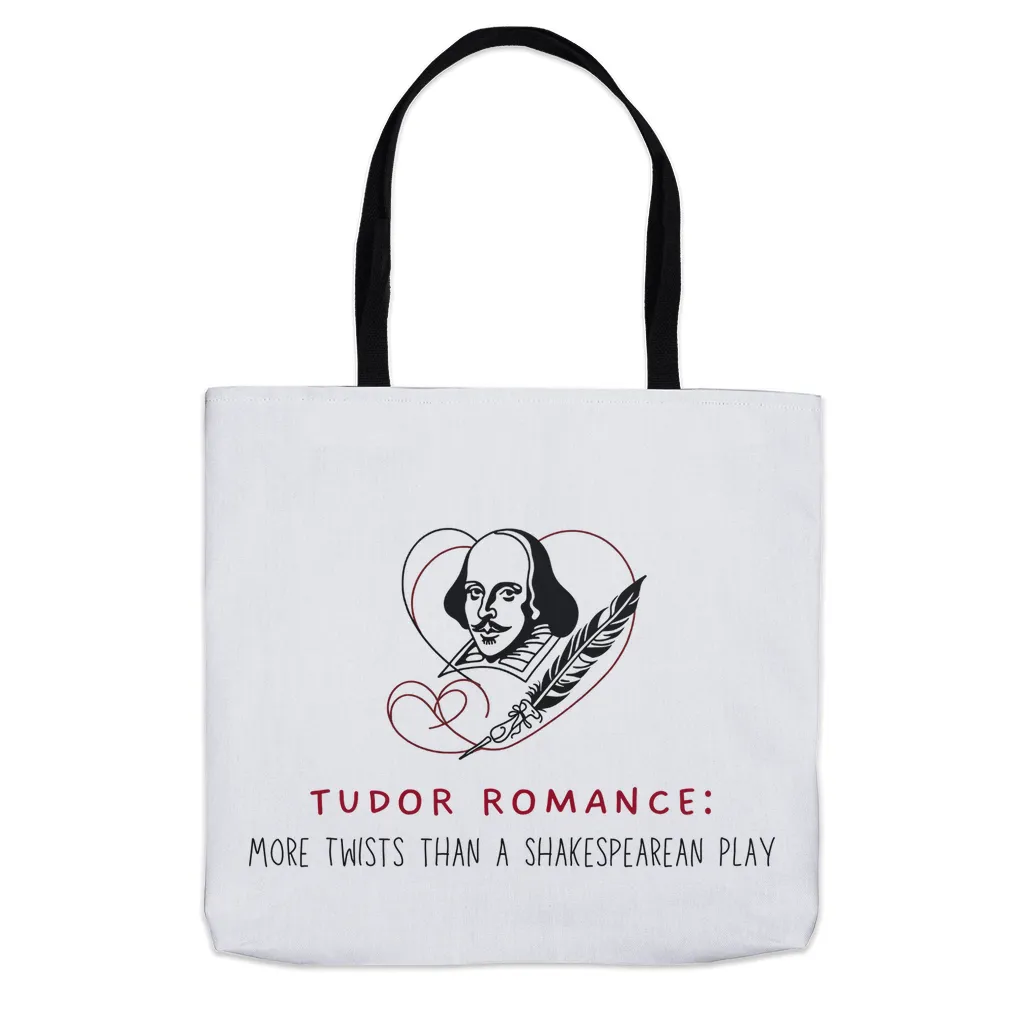 Tudor Romance: More Twists than a Shakespearean Play Tote Bag