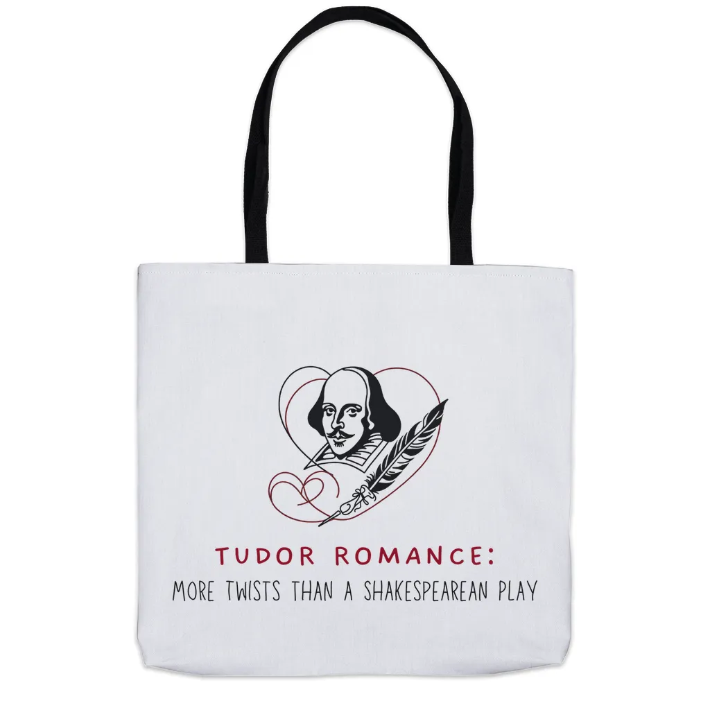 Tudor Romance: More Twists than a Shakespearean Play Tote Bag