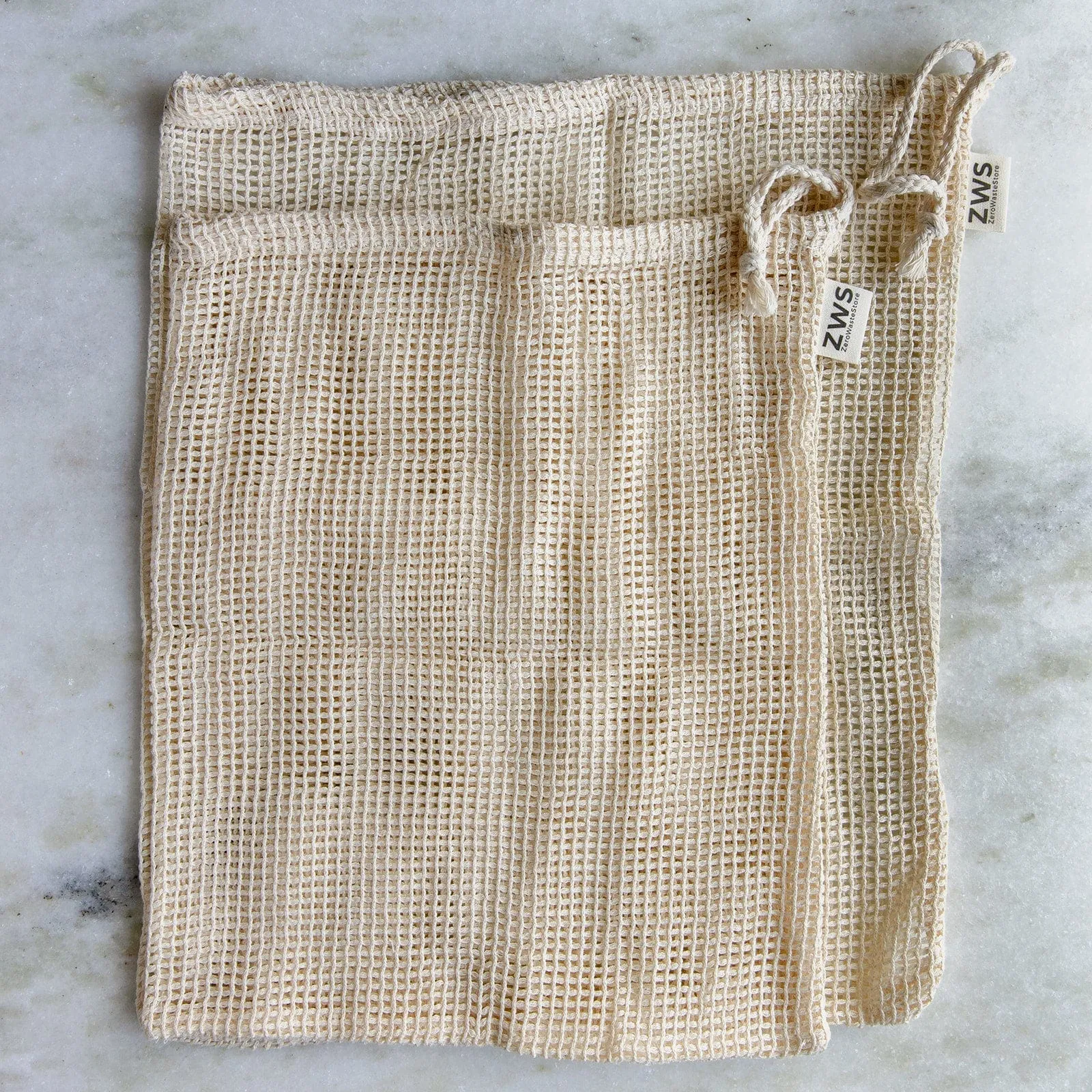 ZeroWasteStore Mesh Produce Bag - Multiple Sizes - Zero Waste Net Bag